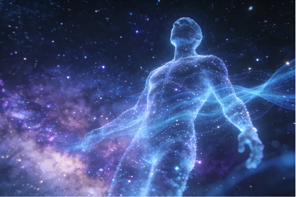 人体的真相：  我们从不是“物质”，  只是宇宙的能量涟漪